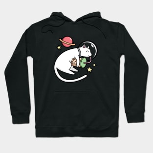 Bubble Tea Cute Kawaii Space Cat Hoodie